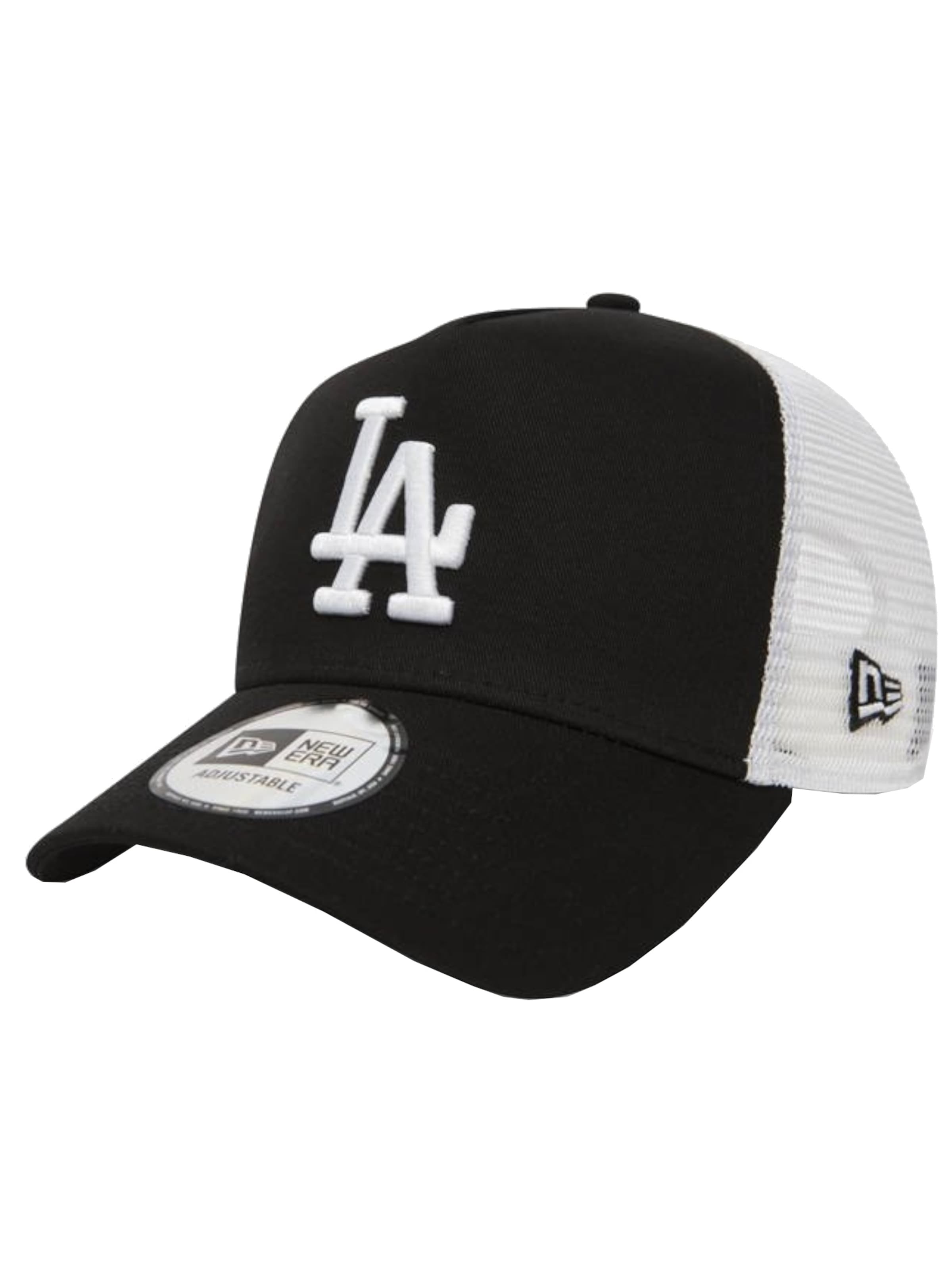 NEW ERA Cap 'New Era Los Angeles Dodgers MLB Clean' in Black: front