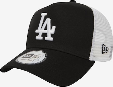 NEW ERA Cap 'New Era Los Angeles Dodgers MLB Clean' in Black: front