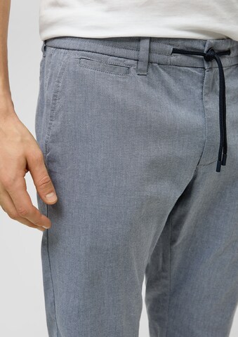 s.Oliver Tapered Trousers in Blue