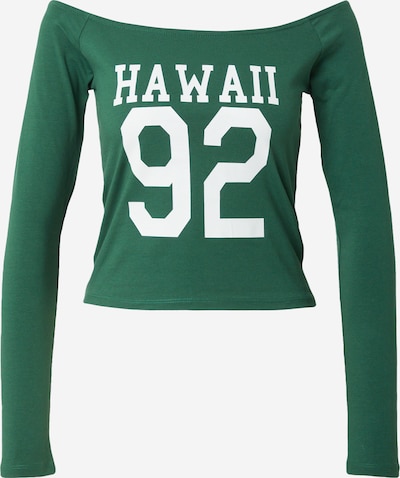 studioselect Majica 'Naomi' u tamno zelena / bijela, Pregled proizvoda