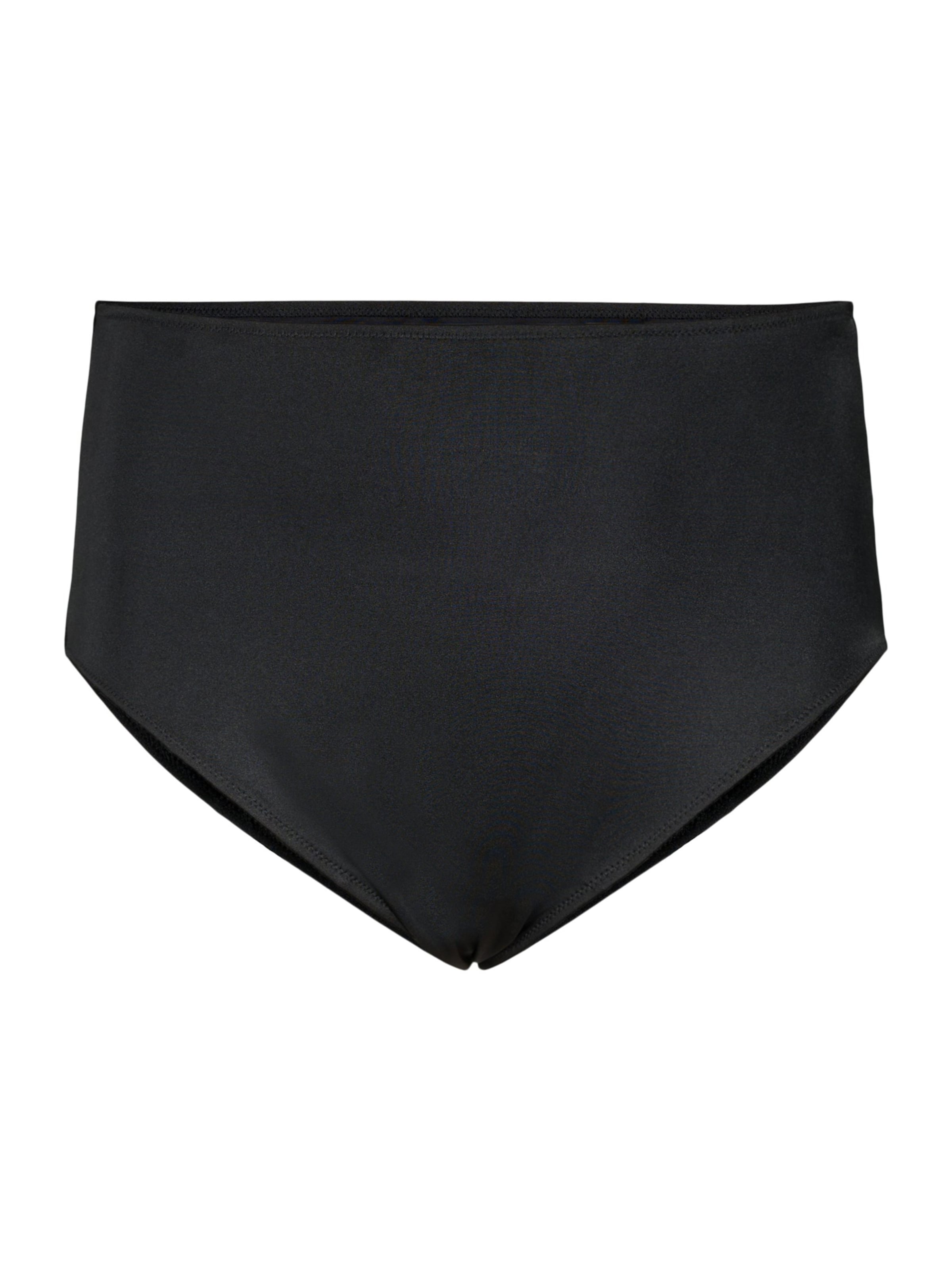 Swim by Zizzi Долнище на бански тип бикини 'SENYA' в черно: отпред