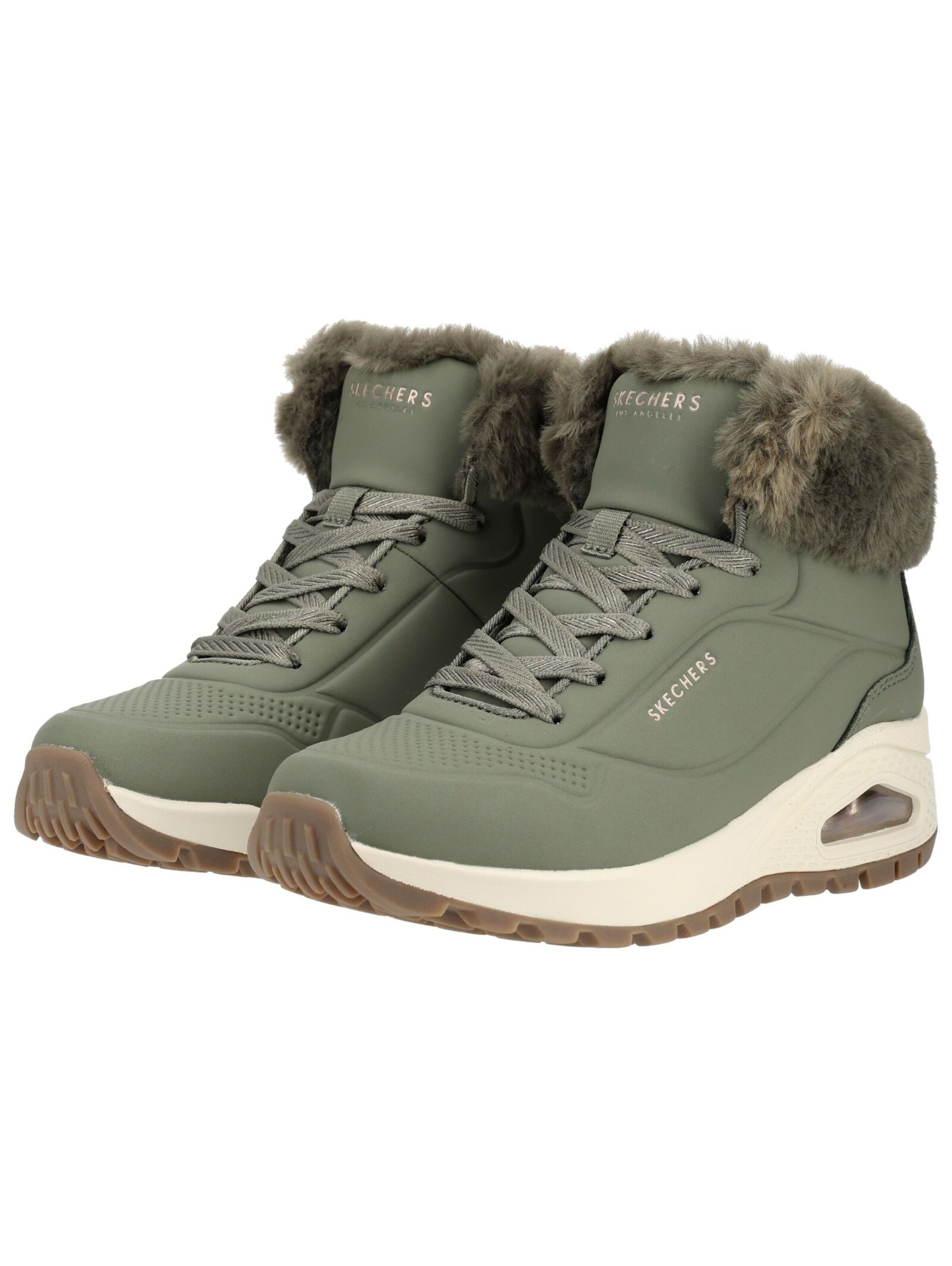 Bottines à lacets 'Uno Rugged' SKECHERS en vert