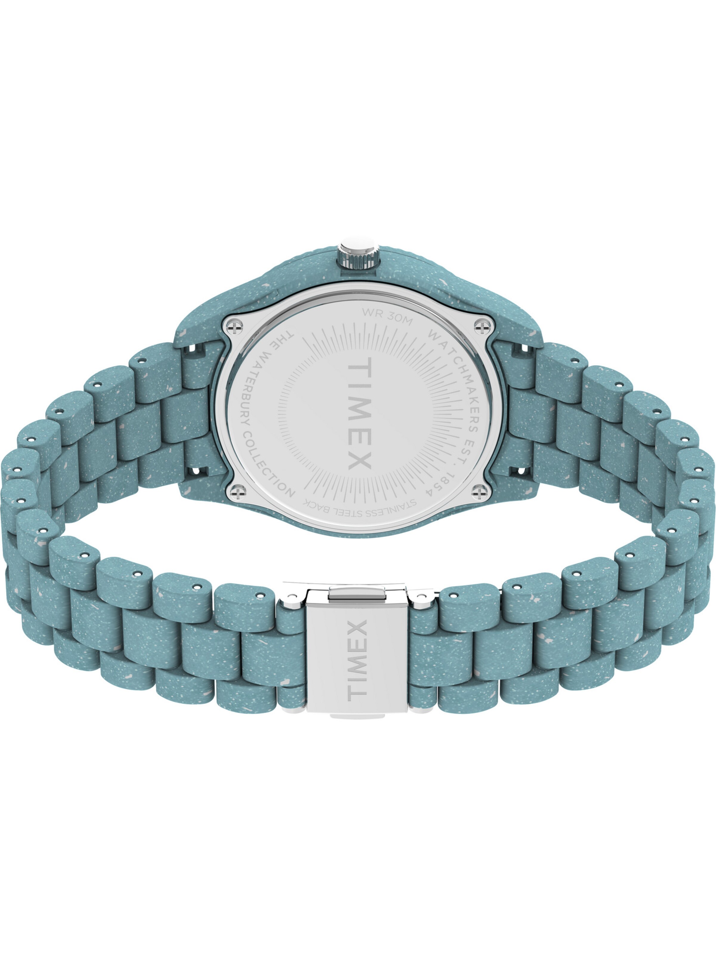 TIMEX Analoog horloge 'Waterbury' in Blauw