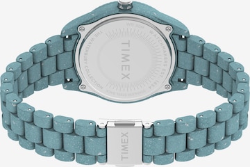 TIMEX Analoog horloge 'Waterbury' in Blauw