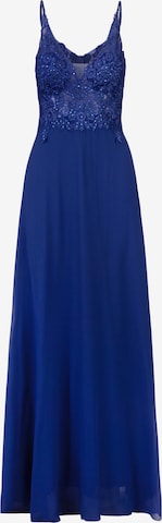 APART - Vestido de festa em azul: frente