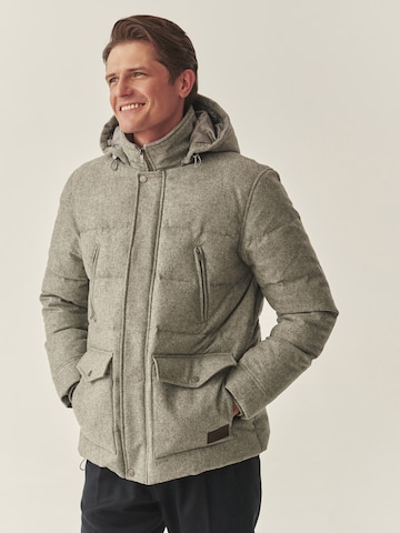 TATUUM Zimska jakna 'ANDRE' | siva barva: sprednja stran