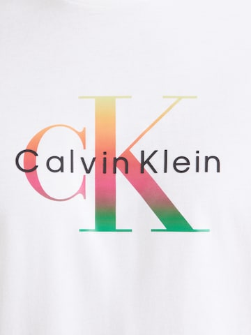 Regular T-Shirt 'Pride' Calvin Klein Jeans en blanc