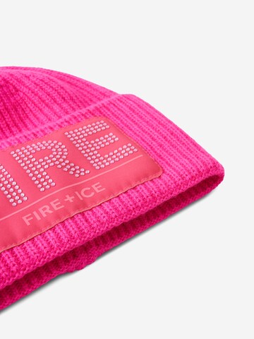 Bogner Fire + Ice Beanie 'Aneli' in Pink