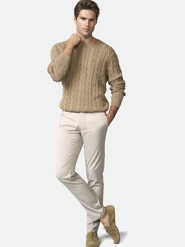 MEYER Slimfit Hose 'M5 Move 9-6196' in Beige