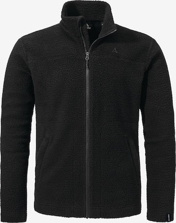 Veste en polaire fonctionnelle ' Urban CIRC Fleece Jk Style Purga MNS ' Schöffel en noir : devant