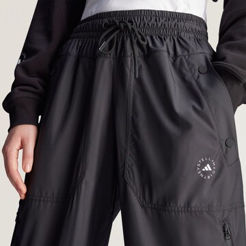 ADIDAS BY STELLA MCCARTNEY Alt kitsenev Spordipüksid, värv must