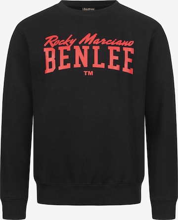 BenleeSportska sweater majica 'Rinston' - crna boja: prednji dio