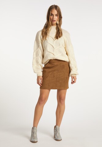 IZIA - Pullover em branco