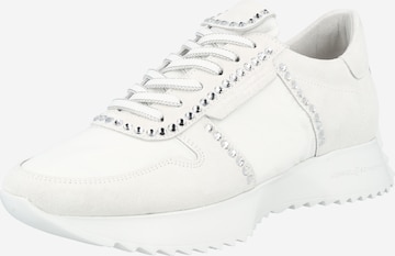 Sneaker bassa 'Pull' di Kennel & Schmenger in bianco: frontale