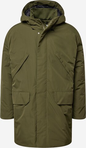 Parka di mezza stagione 'Stavanger Military' di NORSE PROJECTS in verde: frontale