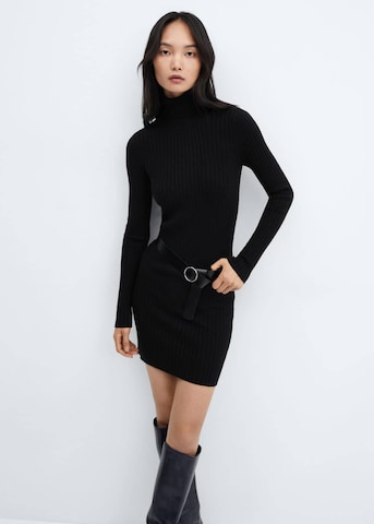 MANGO Kleid 'Goletin' in Schwarz