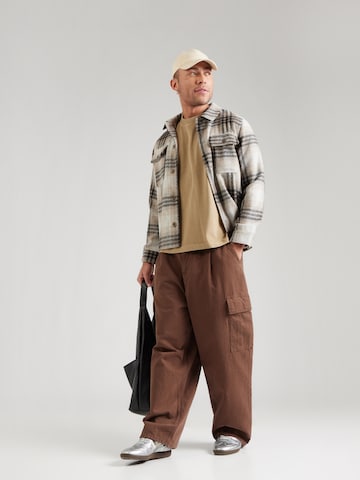 T-Shirt Abercrombie & Fitch en marron