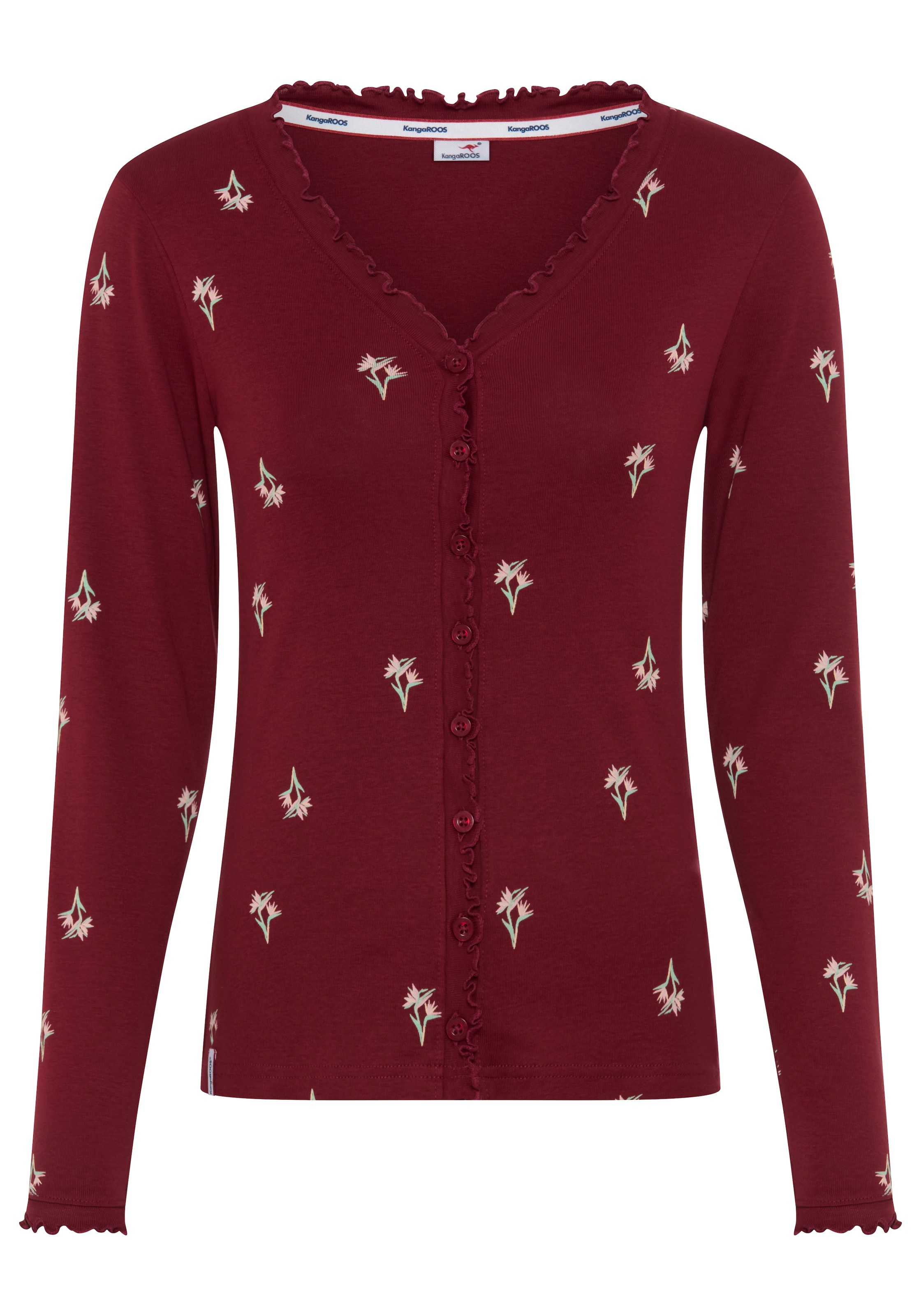 KangaROOS Shirt in Red: front
