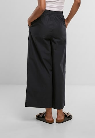 Urban Classics Wide leg Broek in Zwart