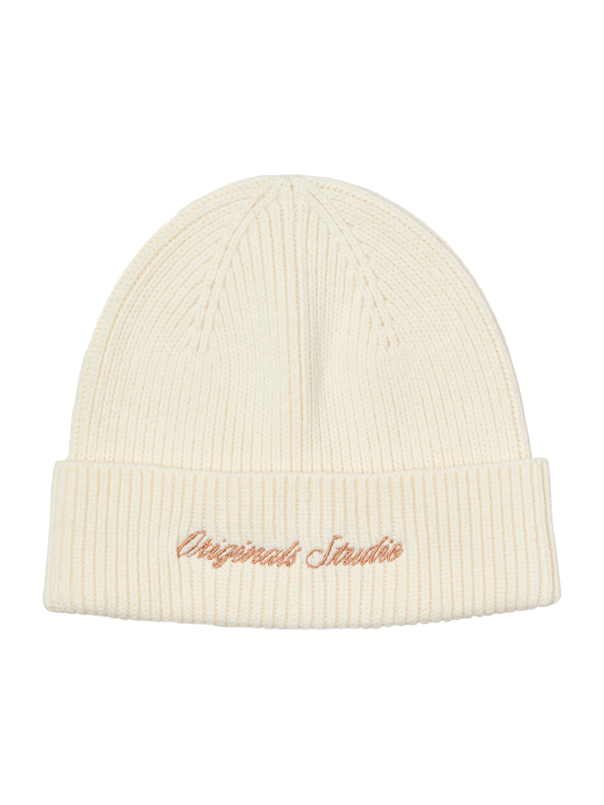 JACK & JONES Mütze 'JACNORREBRO' in Weiß: Vorderseite