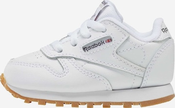 Reebok Sneakers 'CLASSIC LEATHER' in Wit: voorkant