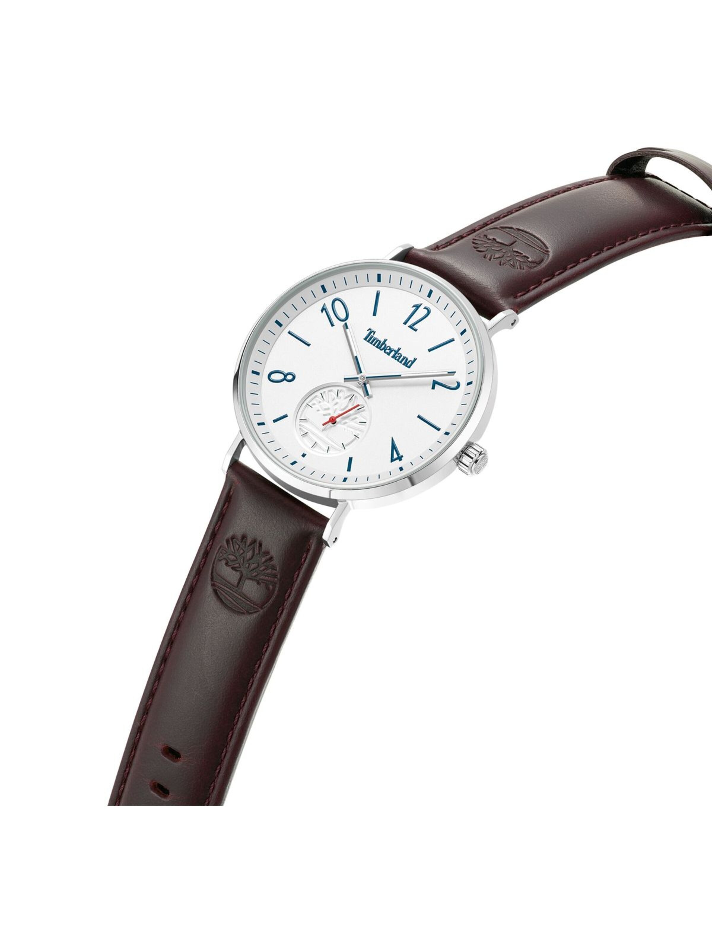 TIMBERLAND Analoog horloge 'Watch Rangley' in Bruin