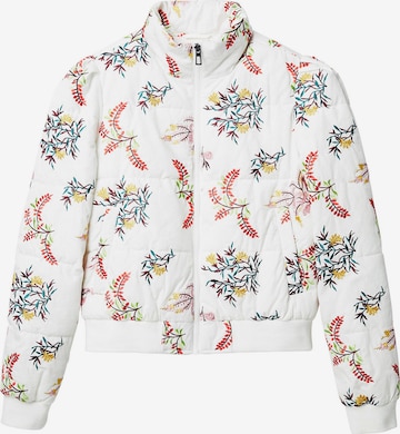 Desigual Between-Season Jacket 'Nicole' in White: front