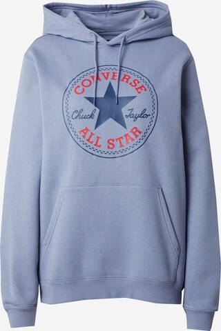 Sweat-shirt 'Go-To All Star' CONVERSE en bleu : devant