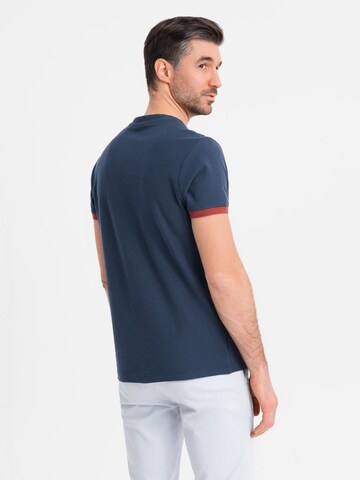 T-Shirt Ombre en bleu