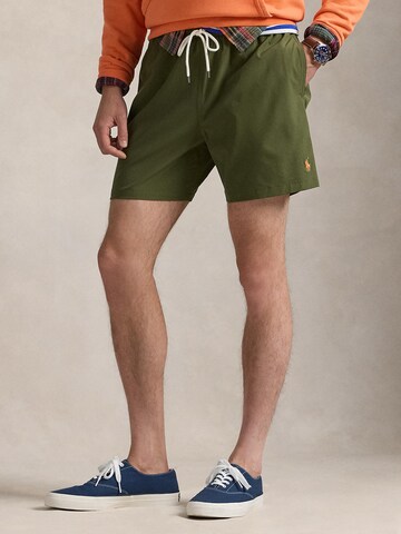 Pantaloncini da bagno 'TRAVELER' di Polo Ralph Lauren in verde: frontale