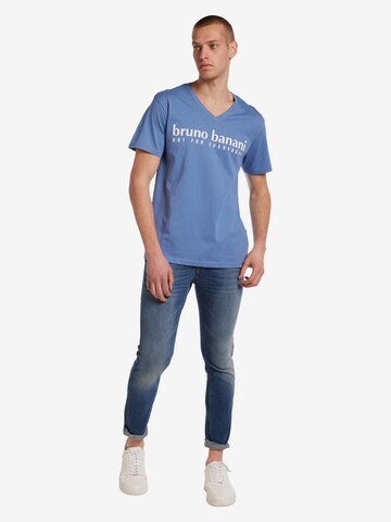 BRUNO BANANI T-Shirt 'Battle' in Blau