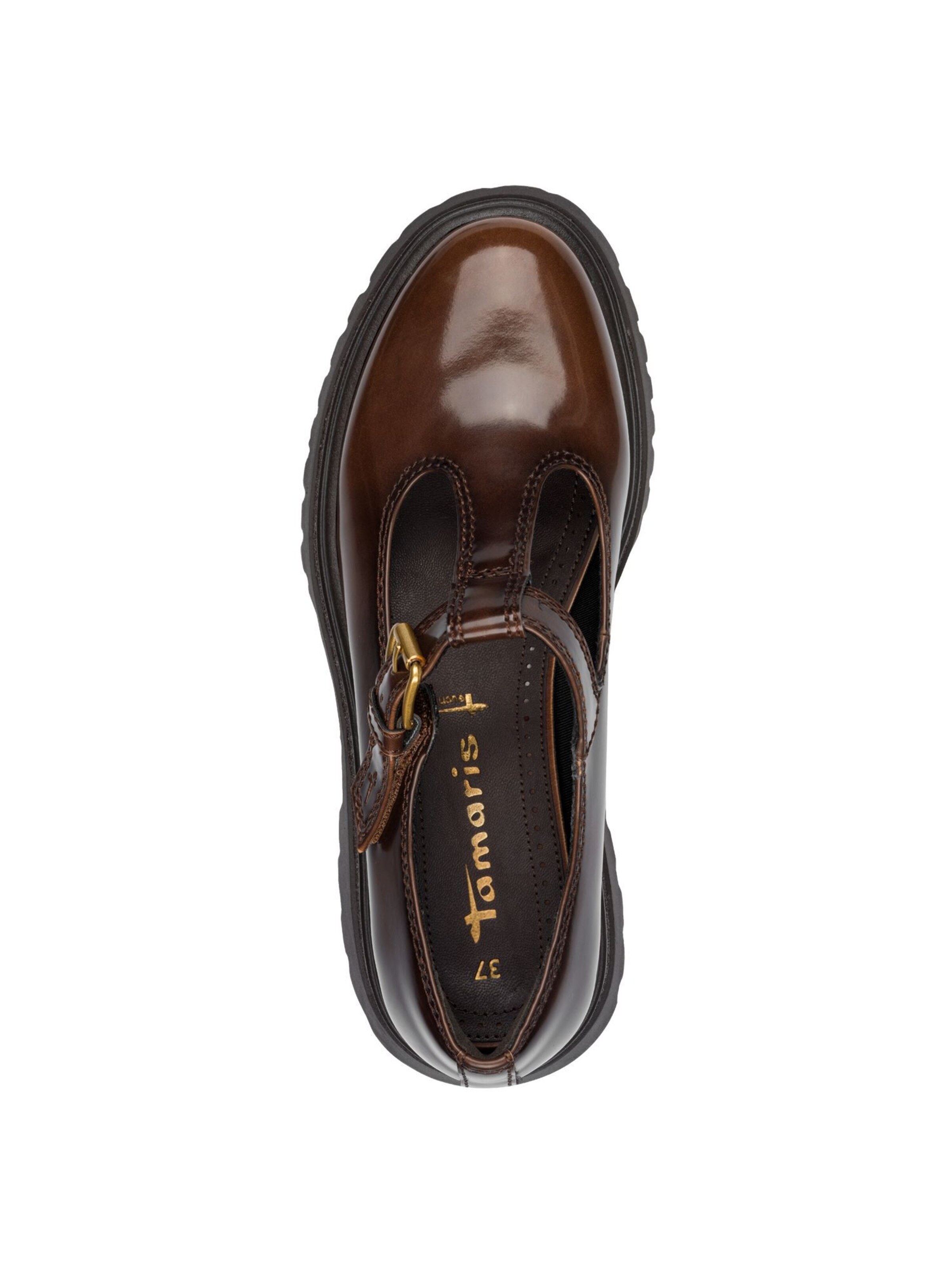 Tamaris Classic Flats in Brown