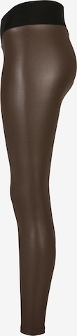 Urban Classics Skinny Leggings in Brown