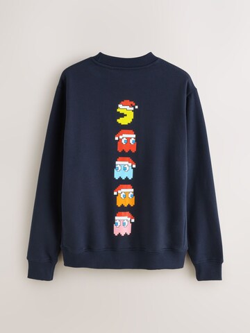 Next Sweatshirt 'Pacman' in Blue