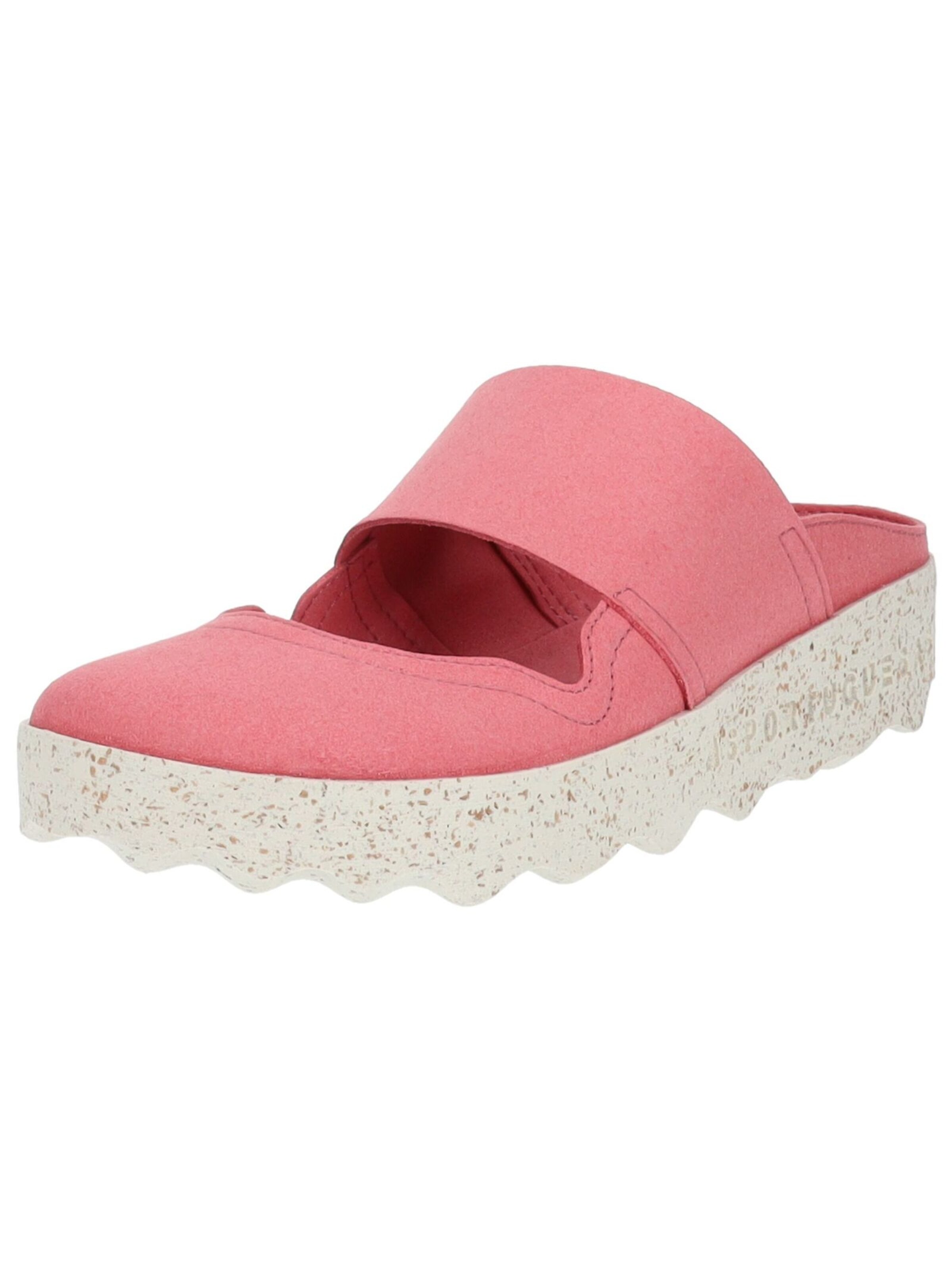 Pantoufle Asportuguesas en rose : devant