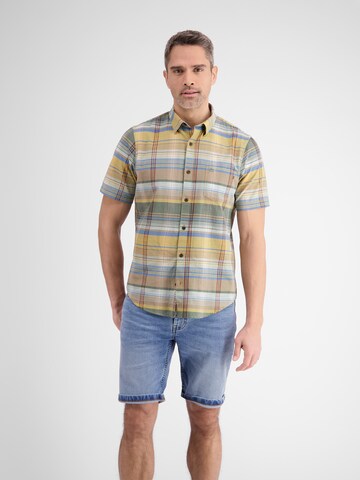 Coupe regular Chemise LERROS en mélange de couleurs