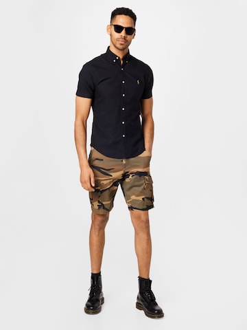 JACK & JONES Regular Cargobroek 'JOE' in Groen