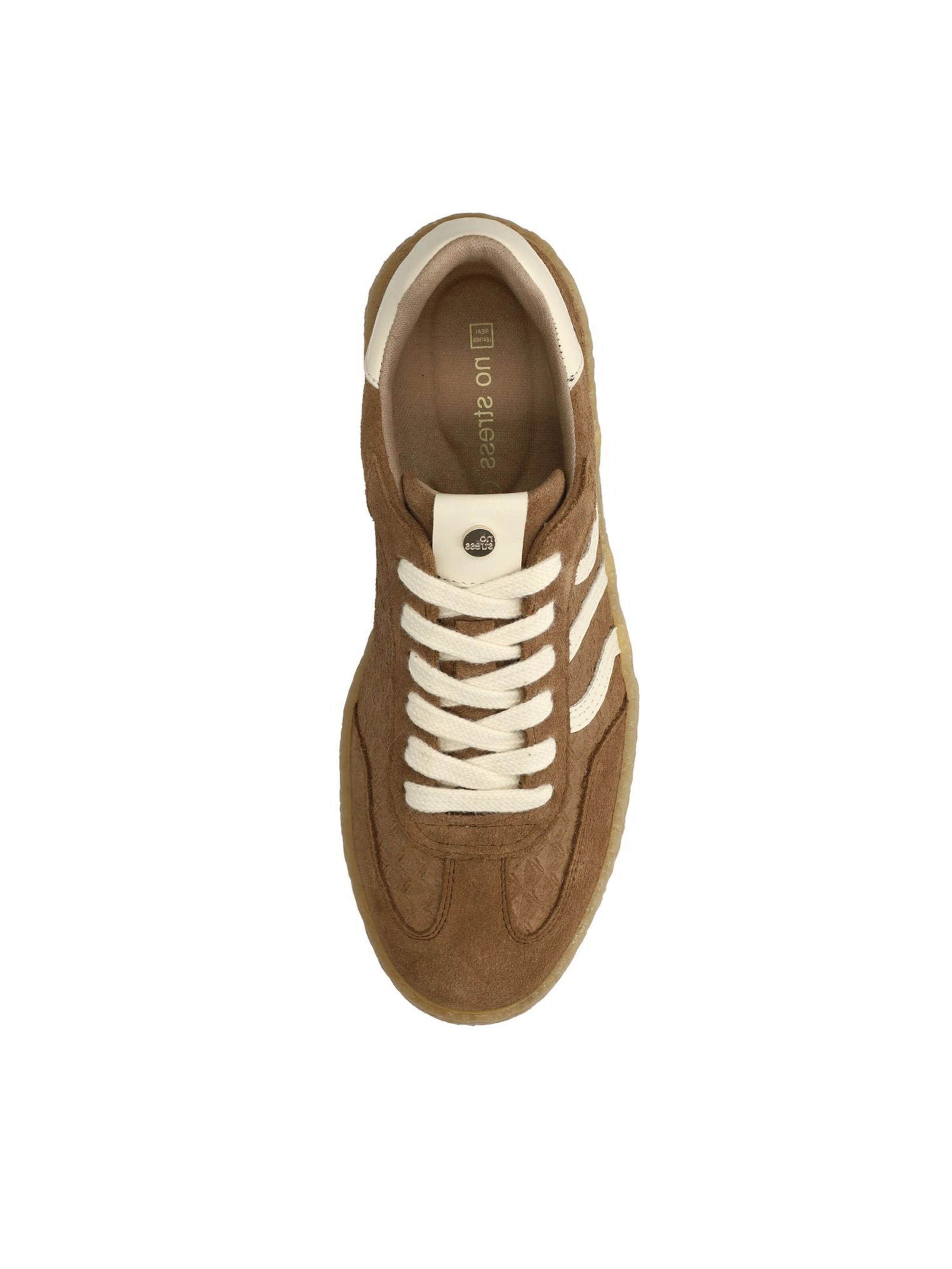 Baskets basses no stress en marron
