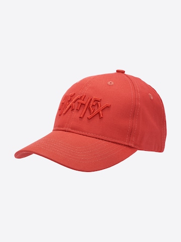 Cappello da baseball 'BLOCKSBERG' di ABOUT YOU x StayKid in rosso: frontale