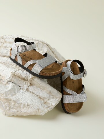 Sandales 'NMFFIONA' NAME IT en argent