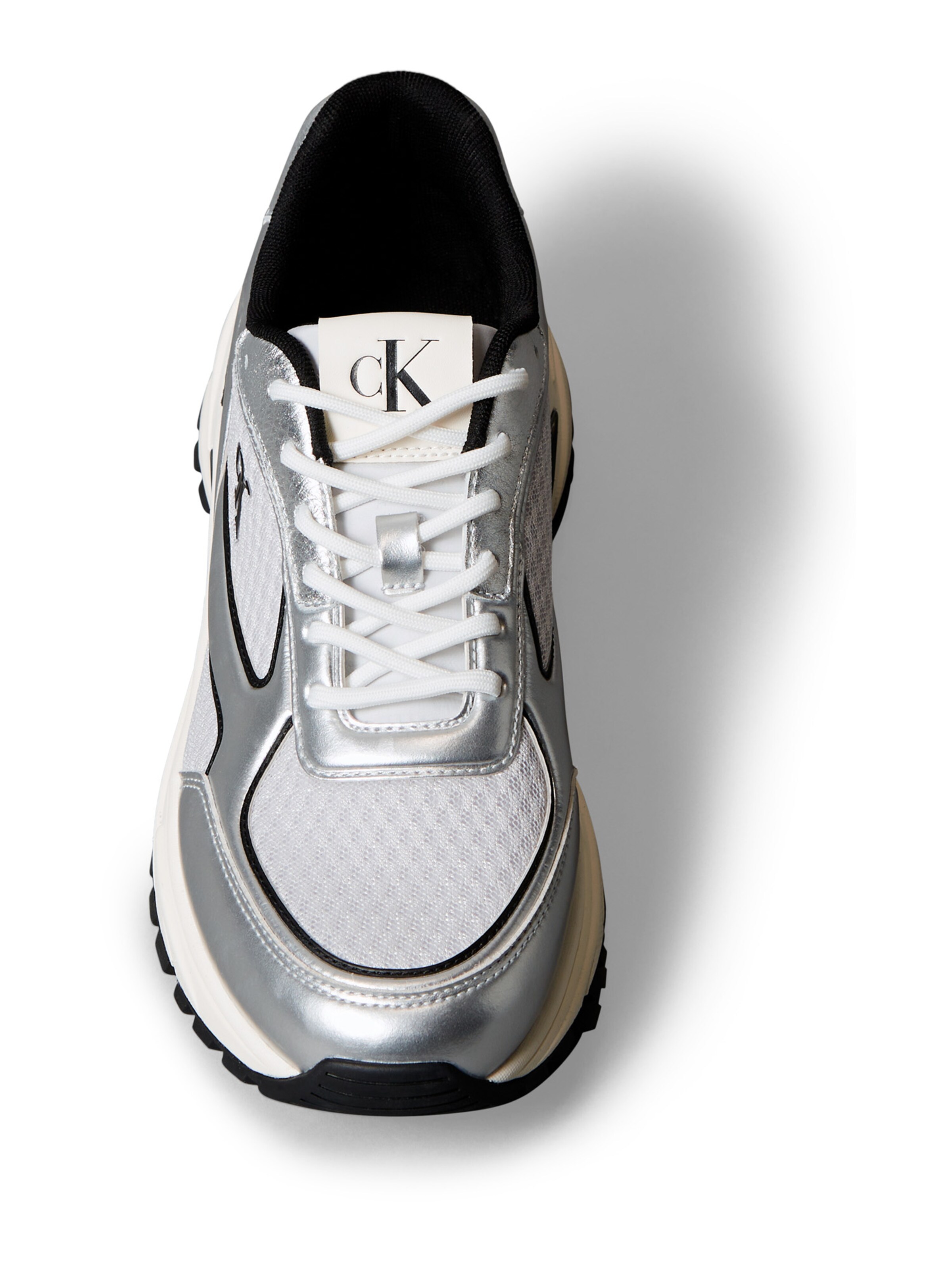 Calvin Klein Низкие кроссовки в Серебристый