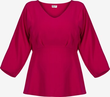 Karko Bluse 'Madryta' in Pink: predná strana