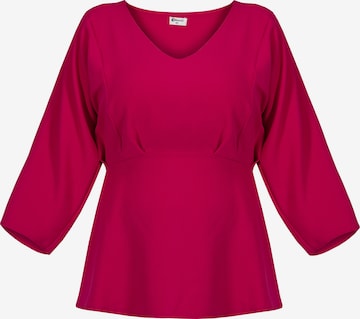 Karko Bluse 'Madryta' i pink: forside