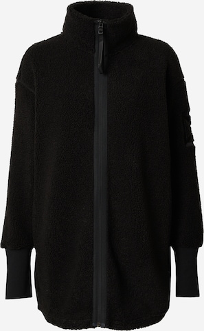 Didriksons Functionele fleece jas 'SALLY' in Zwart: voorkant