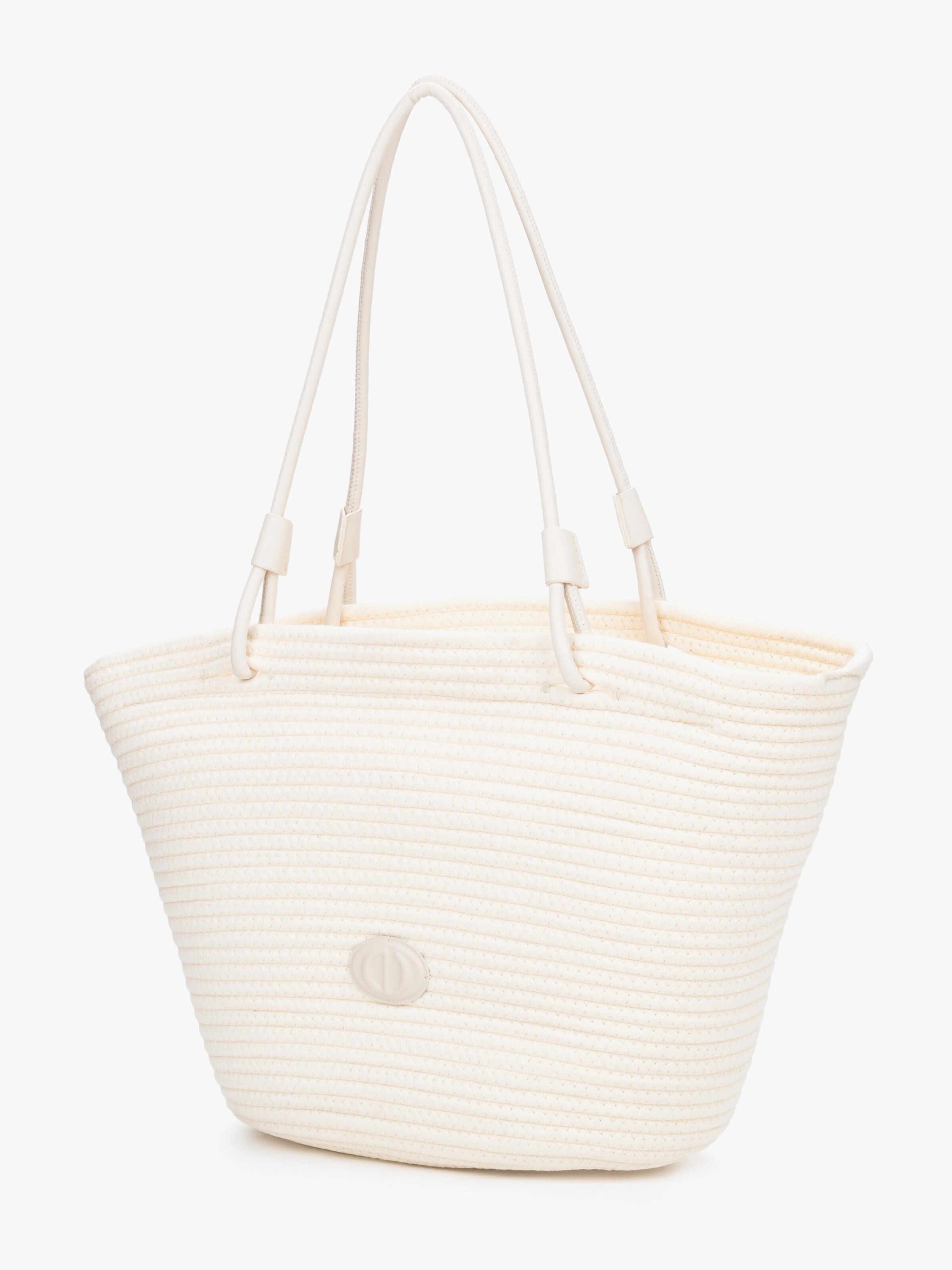 Estro Shopper '2512-01' in Beige: front