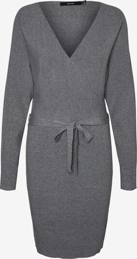 VERO MODA Robes en maille en gris chiné, Vue avec produit