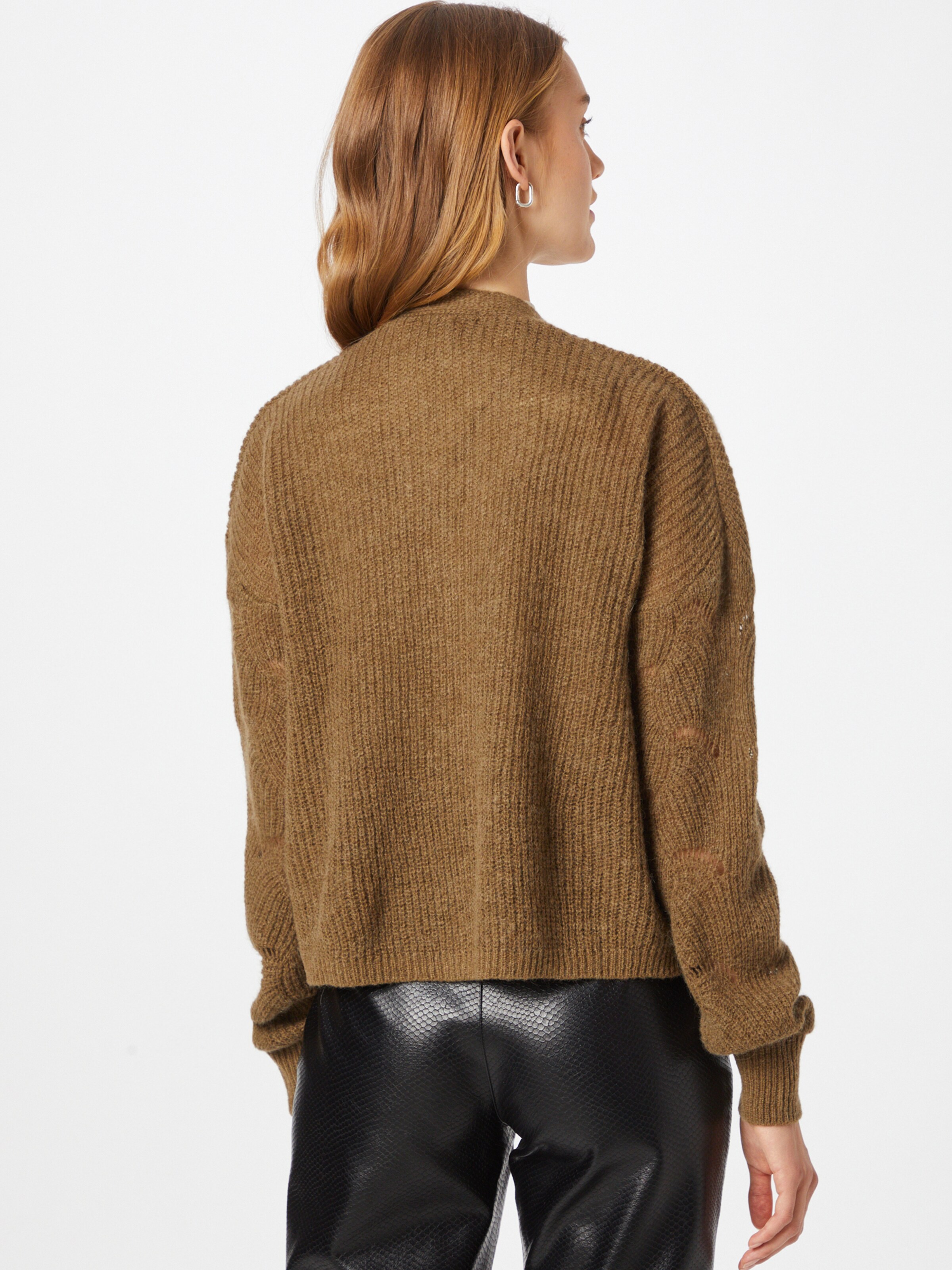Frauen Pullover & Strick CINQUE Strickjacke 'CIFEE' in Sepia - SV65031 Frauen Pullover & Strick CINQUE Strickjacke 'CIFEE' in Sepia - SV65031