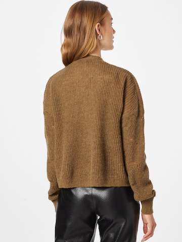 CINQUE Knit Cardigan 'CIFEE' in Brown