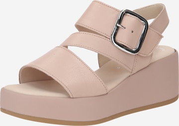 GABOR Páskové sandály – pink: přední strana