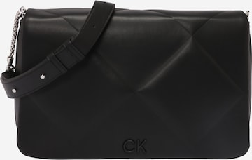 Sac bandoulière Calvin Klein en noir : devant